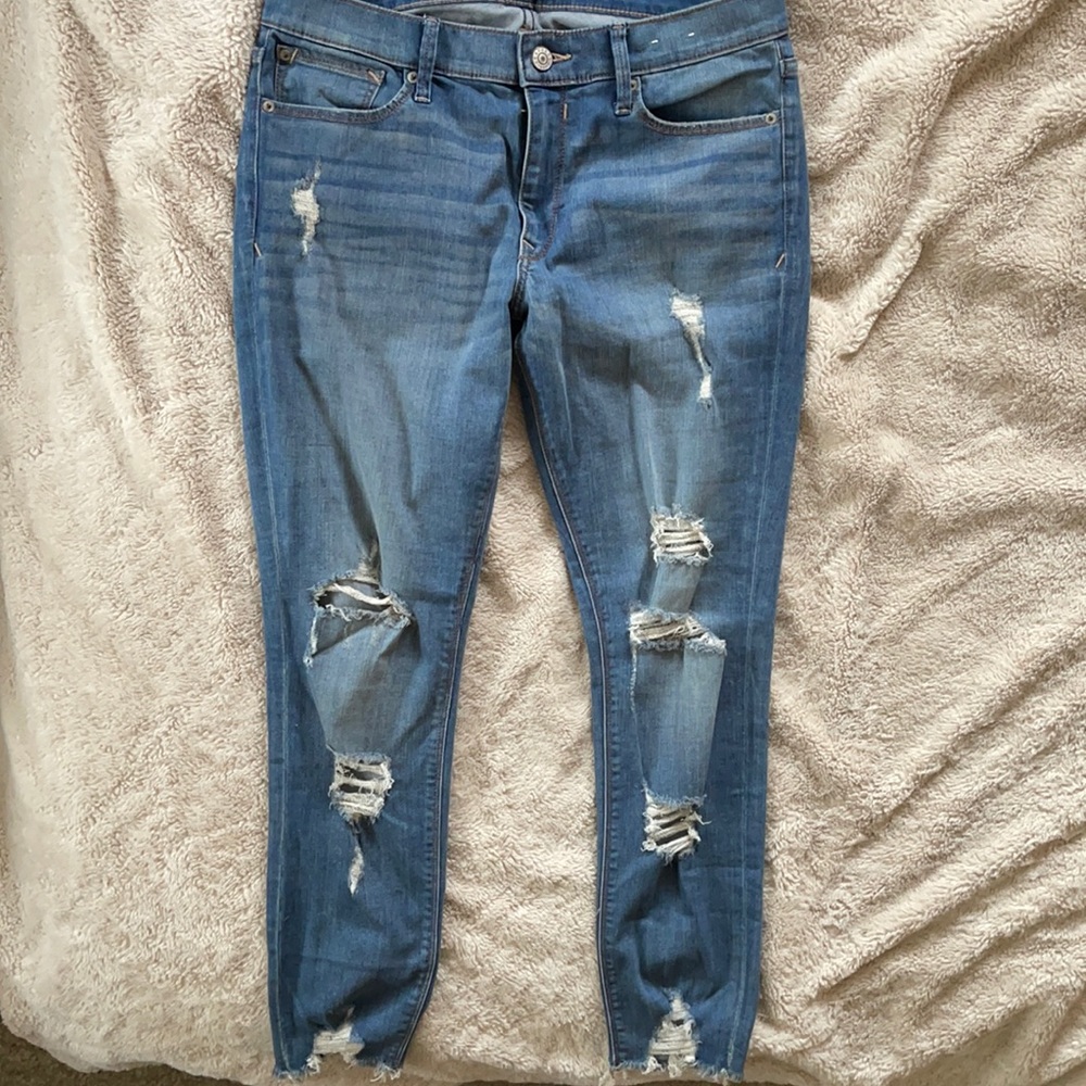 NWOT Express Ripped Denim